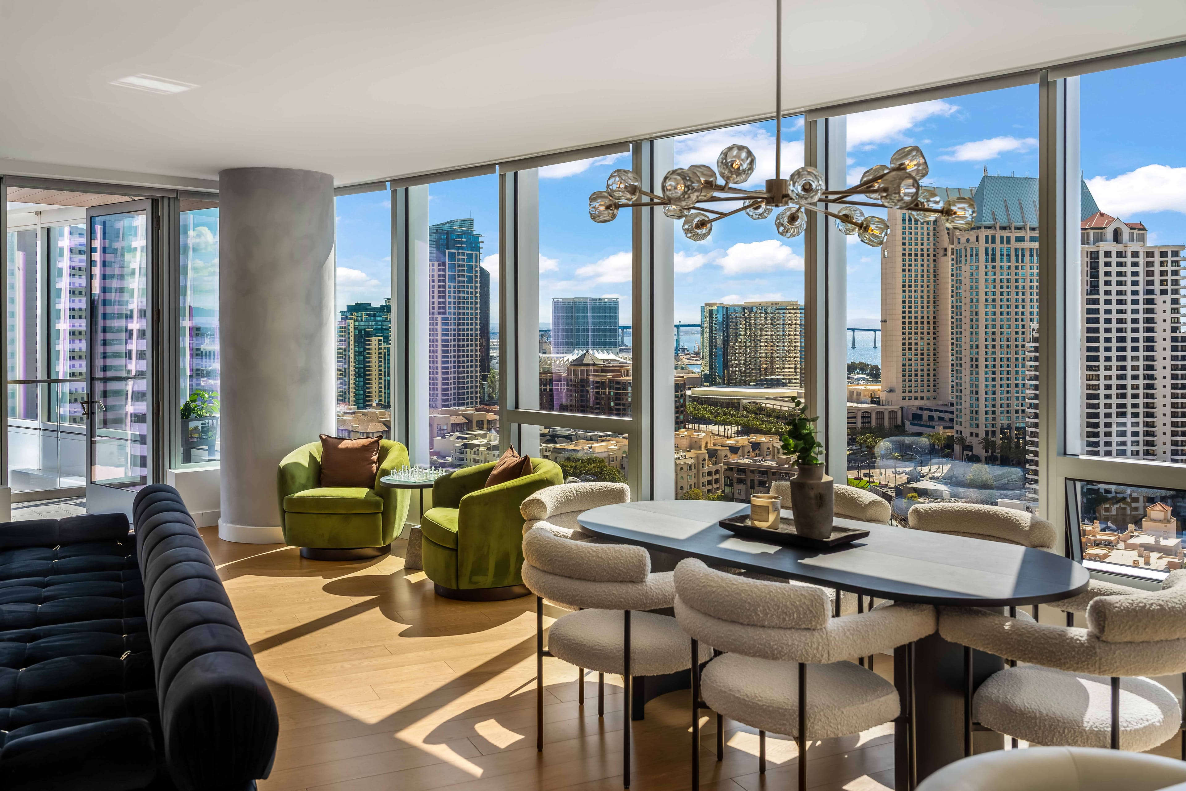Lounge and conference rooms at 580 Anton, Costa Mesa
