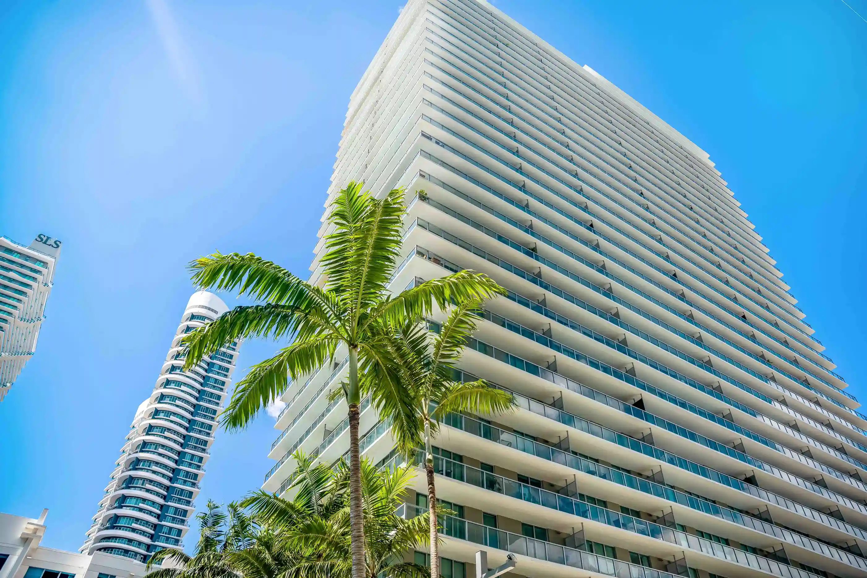 The building itself at Axis on Brickell, Miami