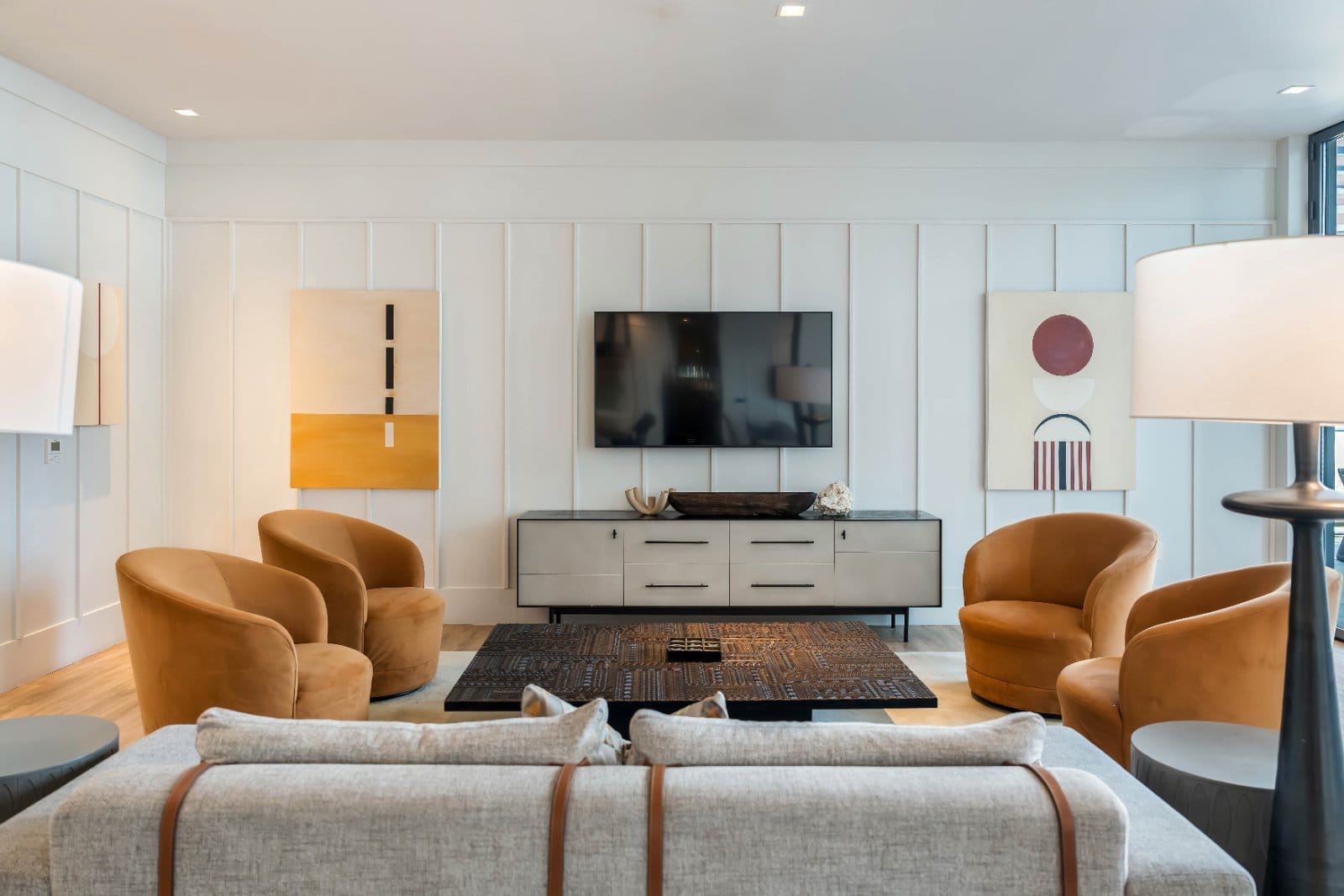 Lounge and conference rooms at Diega, San Diego