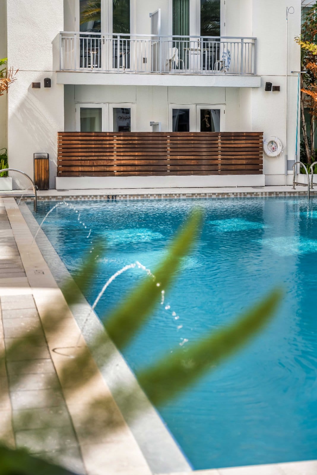 Resort-style pool at Modera Creative Village, Orlando