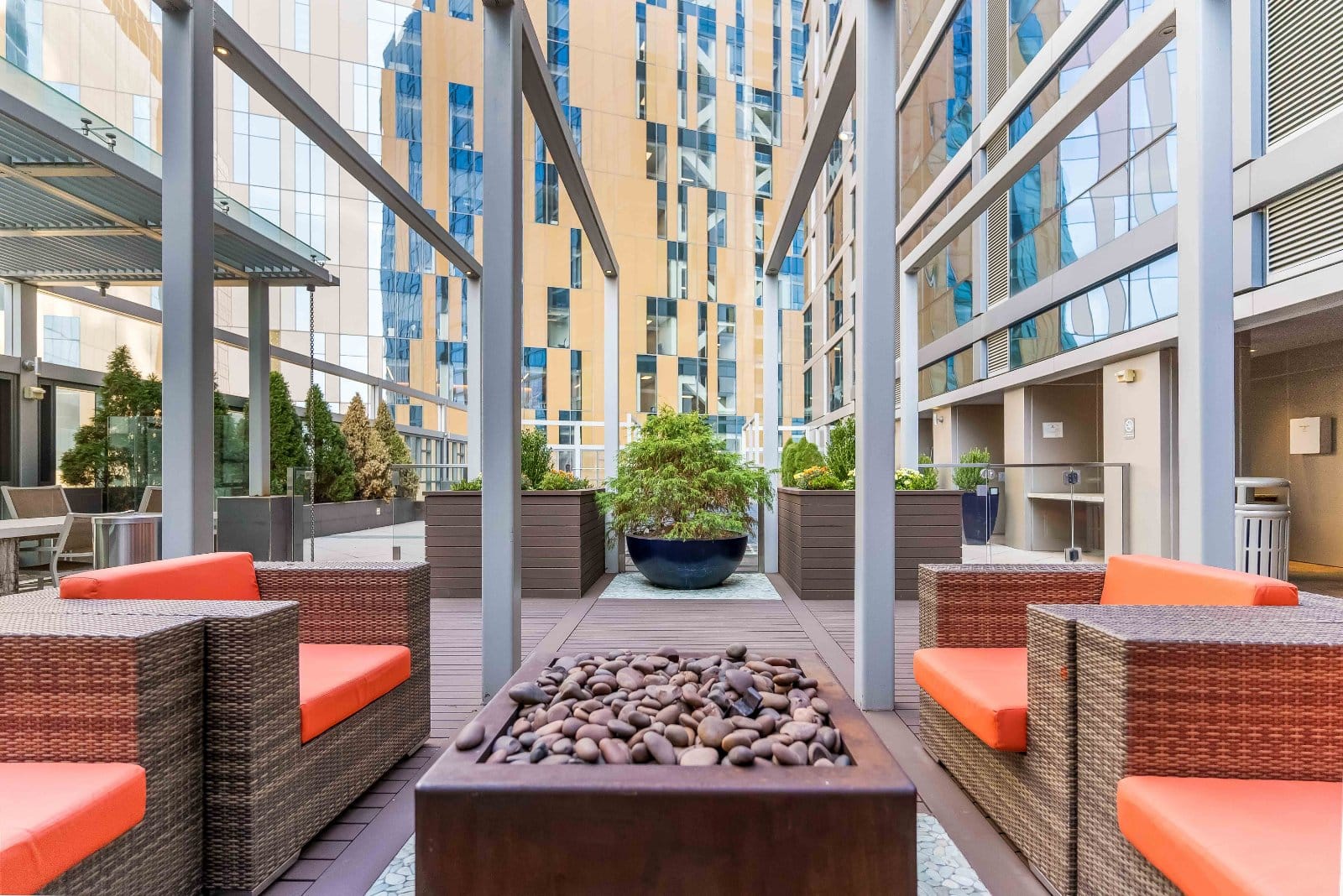 Lounge and conference rooms at Arrive, Philadelphia