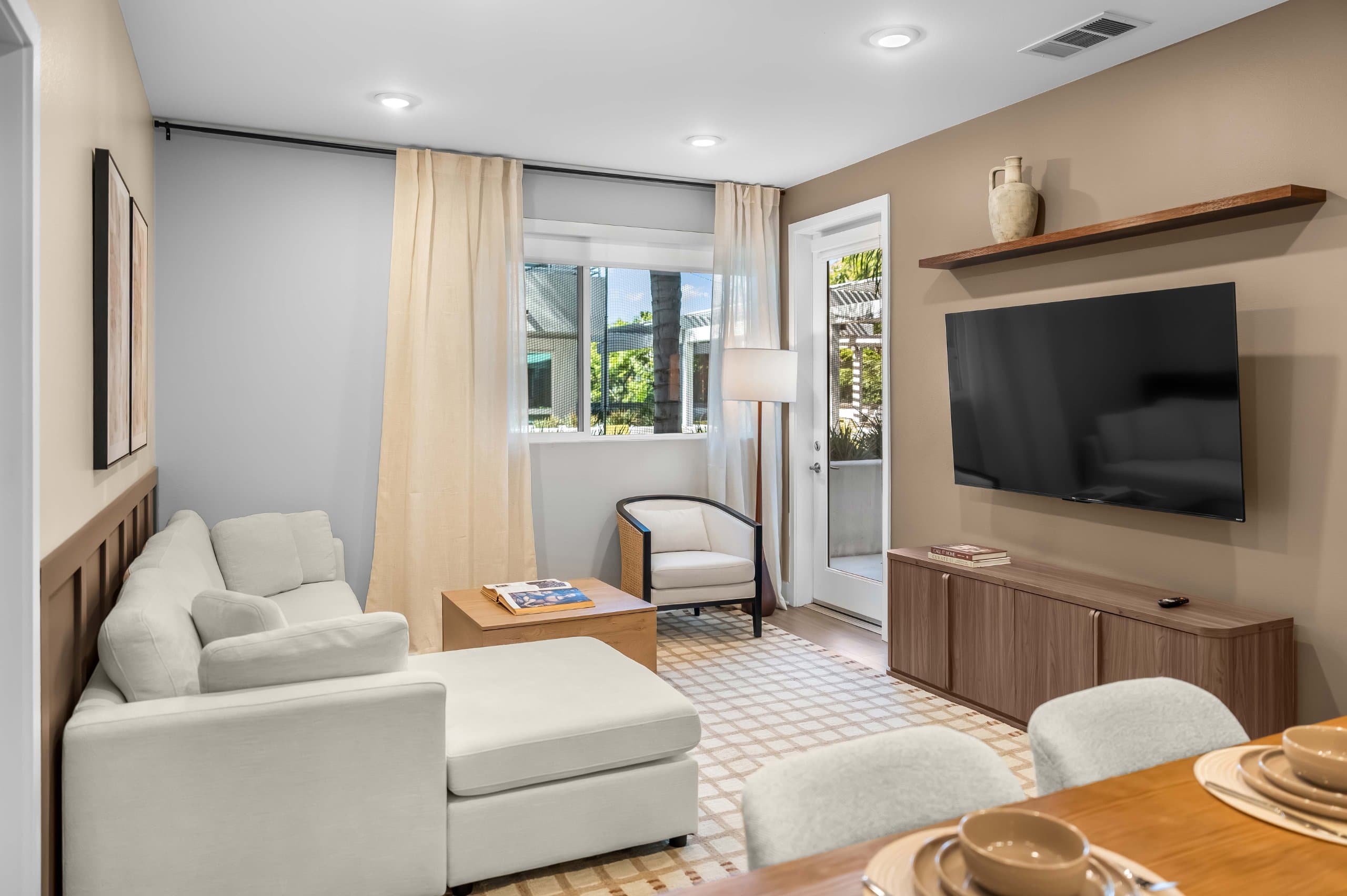 Furnished residence